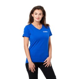 Paddock Blue Essentials Damen-T-Shirt M Blue