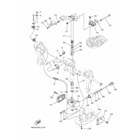 DAMPER, LOWER MOUNT RUBBER