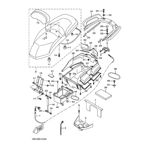 BOX, BATTERY 1