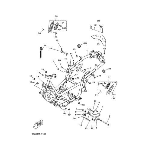 ENGINE BRACKET COMP. 2