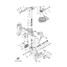 MOUNT DAMPER, LOWER SIDE