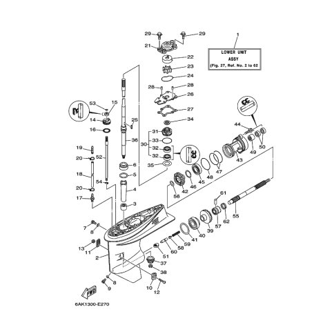 LOWER UNIT ASSY