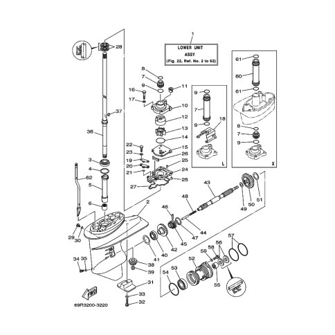 LOWER UNIT ASSY