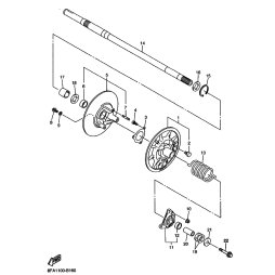 SHAFT, SECONDARY