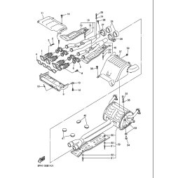 COVER, EXHAUST