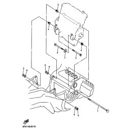 BOLT, ENGINE ADJUSTING