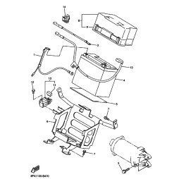 BRACKET, BATTERY