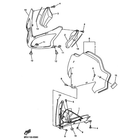 COVER, HEADLIGHT