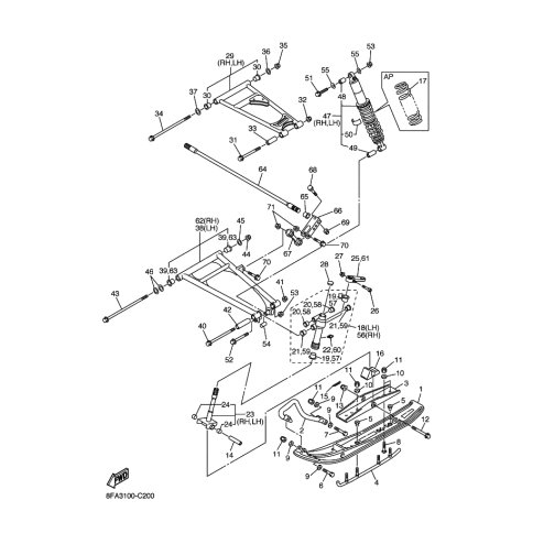 BUSH, STABILIZER FRONT