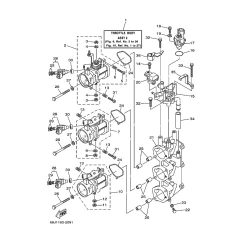 THROTTLE BODY ASSY 2