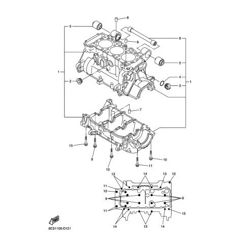 CRANKCASE ASSY