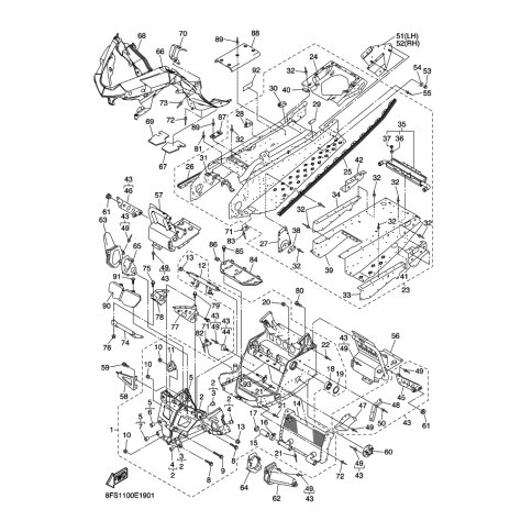 BRACKET, GUARD FITTING