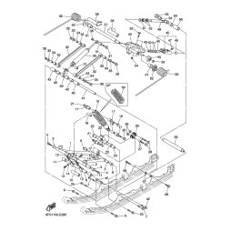 SPRING, REAR 2(K=2100NMM/DEG)