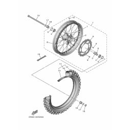 RADFELGE KOMPL. , VORNE