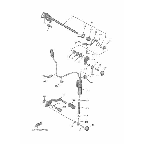 SHIFT SENSOR ASSY