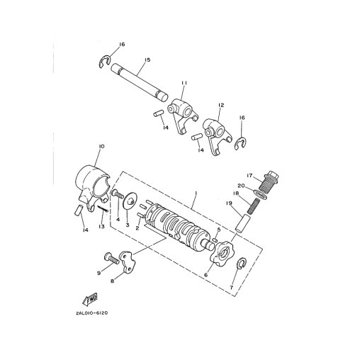 SCHALTNOCKENWEINHEIT