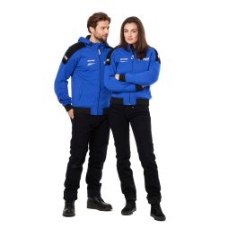 Paddock Blue Herren-Fahrer-Kapuzenpullover S Blue