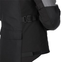 Adventure Damen-Motorradjacke L Black/Gray