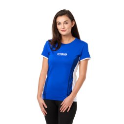 Paddock Blue Performance Damen-T-Shirt S blue/white