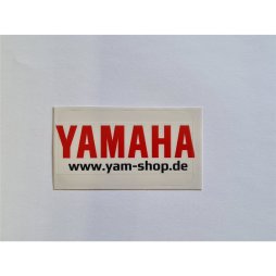 yam-shop Aufkleber 8,7 x 4,9 cm