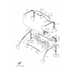 COVER, SIDE PILLAR (L.H)