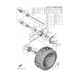 TIRE (27X11.00R12 GA-797)