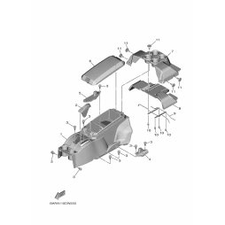 COVER, REAR