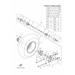 CAST WHEEL, REAR