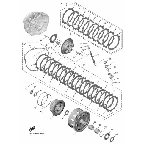 CLUTCH PLATE KIT