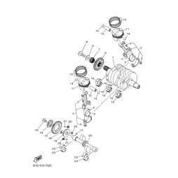 PLANE BEARING, CRANKSHAFT 1