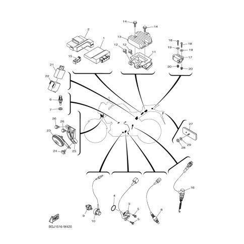 ENGINE CONTROL UNIT ASSY