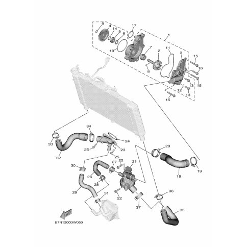 WATER PUMP ASSY