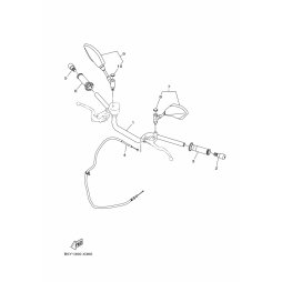 REAR VIEW MIRROR ASSY (RIGHT)
