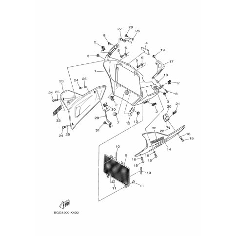 BRACKET, POUCH