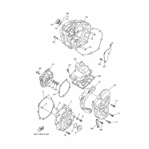 COVER, CRANKCASE 1