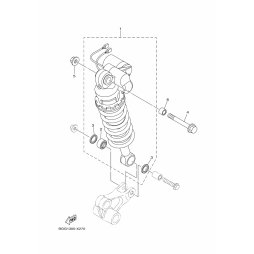 SHOCK ABSORBER ASSY, REAR