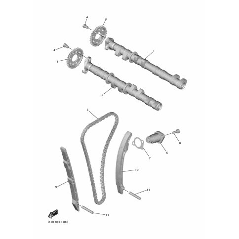 TENSIONER ASSY, CAM CHAIN