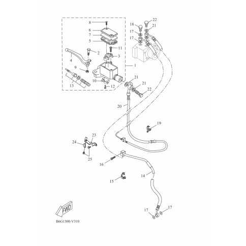 HOSE, BRAKE 3