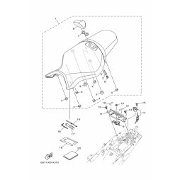 DOUBLE SEAT ASSY