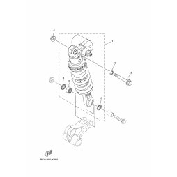 SHOCK ABSORBER ASSY, REAR