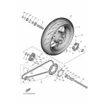 CAST WHEEL, REAR