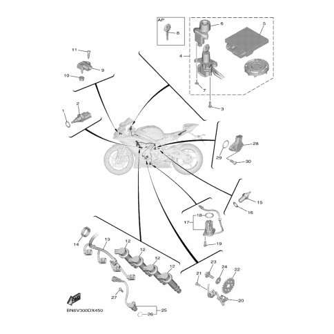 ENGINE CONTROL UNIT ASSY