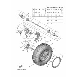 CAST WHEEL, FRONT