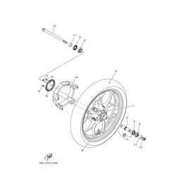 CAST WHEEL, FRONT