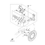 BREMSSATTEL KOMPL., HINTEN