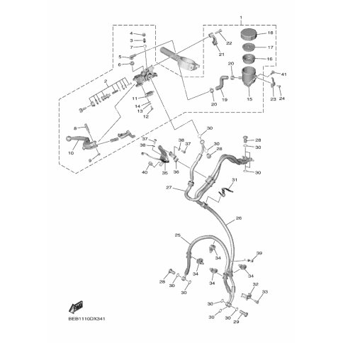 BRAKE HOSE ASSY