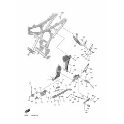 BRACKET, SIDE STAND