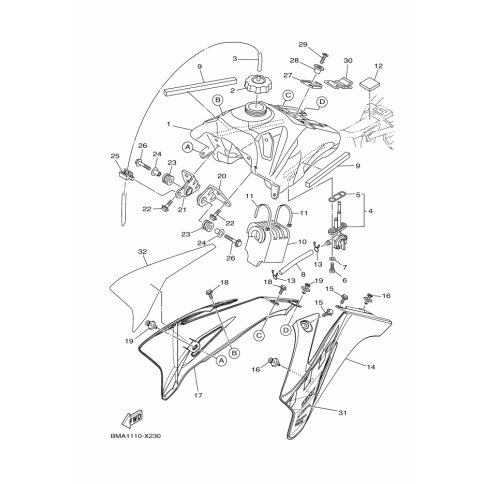 GRAPHIC, FUEL TANK 2