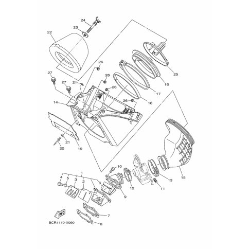 AIR CLEANER CASE ASSY