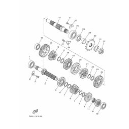 GEAR, 6TH PINION (18T)
